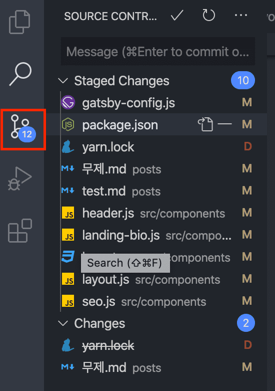 github desktop stash changes